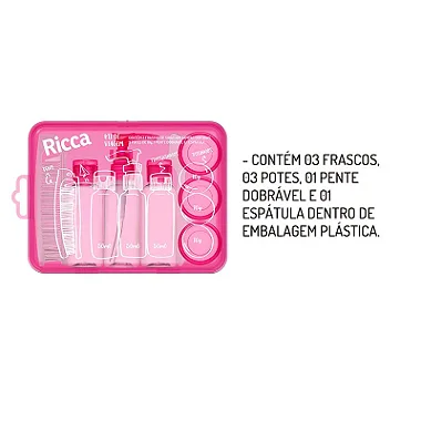 Ricca Kit Viagem 2 Ricca Kit Viagem - Imagem 2