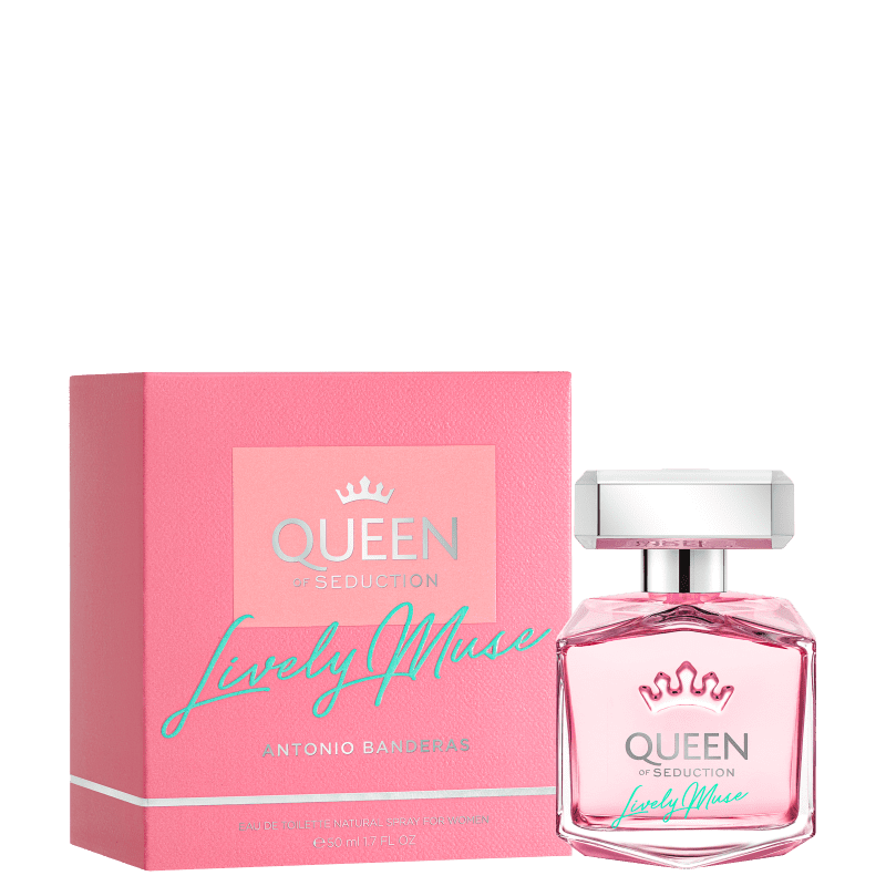 Banderas Queen Of Seduction Lively Muse Eau de Toilette 50ml 2 Banderas Queen Of Seduction Lively Muse Eau de Toilette 50ml - Imagem 2