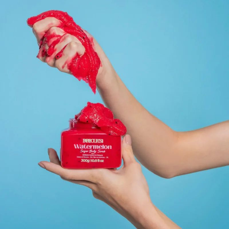 Barbour's Beauty Sugar Body Scrub Watermelon - Esfoliante Corporal 400g 4 Barbour's Beauty Sugar Body Scrub Watermelon - Esfoliante Corporal 400g - Imagem 4
